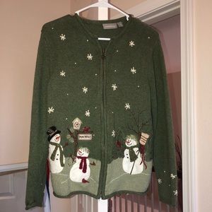 Green Christmas Sweater